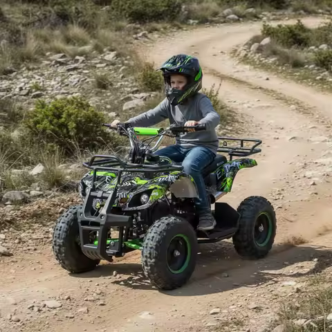 Quad Tao Motor 50cc essence 2 temps — 36V 6 pouces
