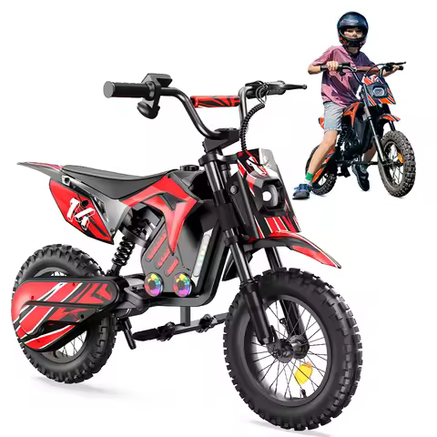 Moto enfant A14 sentiers — variante 14 pouces hors-route