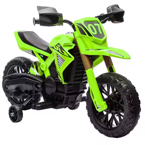 Moto électrique enfant 12V Aiyaplay — 3 ans roues apprentissage