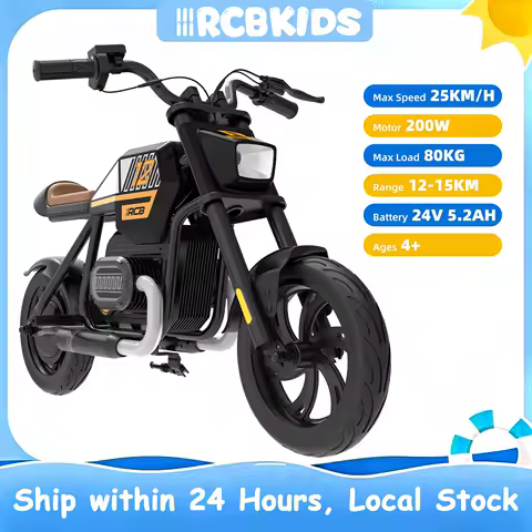 Moto enfant RCB R9 — 200W 24V Bluetooth LED