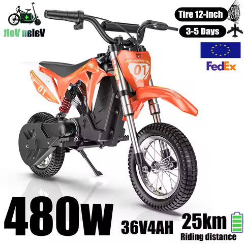 Moto cross enfant HillMiles Rocket 1 — 480W 36V