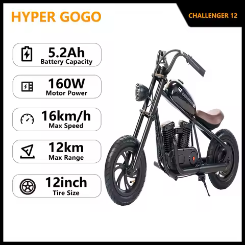 Moto électrique enfant Challenger 12 — 160W 24V mini