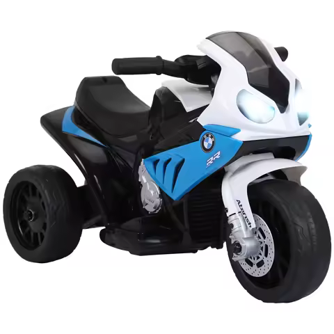 Moto Homcom 18-36 mois — bleu 66x37 cm