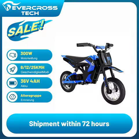 Moto Evercross EV12M variante — 300W 25 km/h coloris