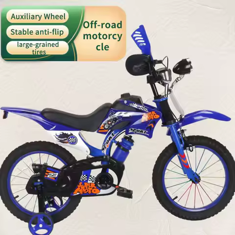 Moto cross enfant 12/16 pouces — vélo motorisé filles garçons