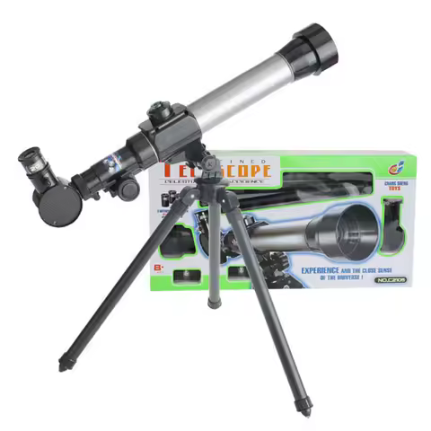 Télescope astronomique portable — fort grossissement et oculaire HD