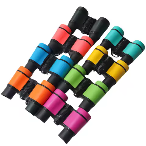 Mini télescope enfant 8 couleurs — antichoc pour la nature