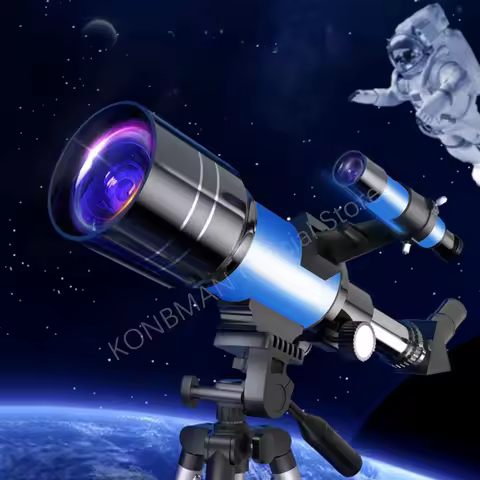 Télescope réfractif 70 mm — débutants adultes et enfants
