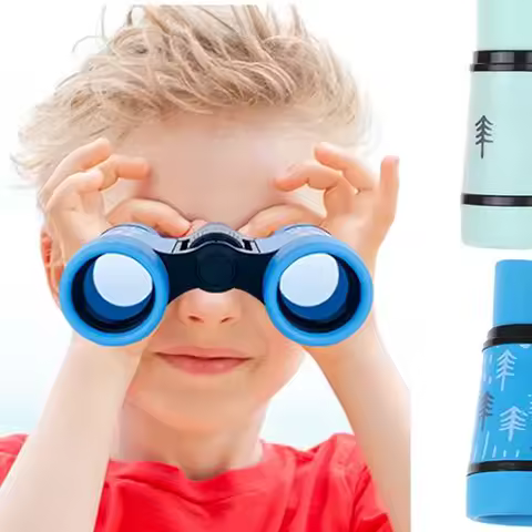 Télescope binoculaire éducatif enfant — cadeau anniversaire