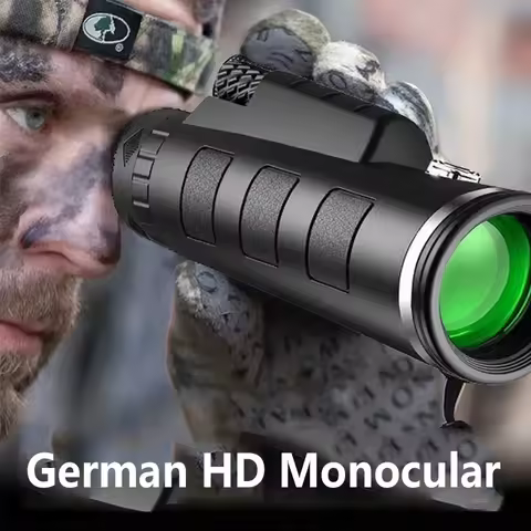 Monoculaire DISCOVERY 40×60 — prisme BAK4 et trépied smartphone