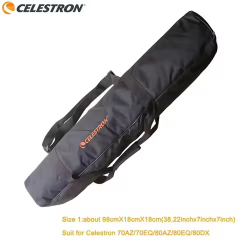 Étui de transport télescope astronomique — sac à bandoulière 98-110 cm