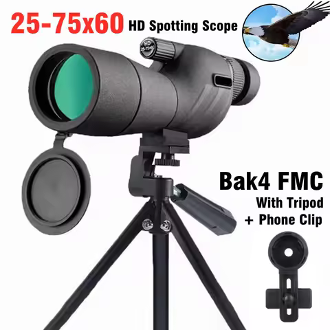 Longue-vue 25-75×60 — zoom FMC BAK4 ornithologie