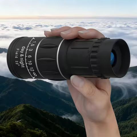 Monoculaire 16×52 zoom — modèle compact double focus