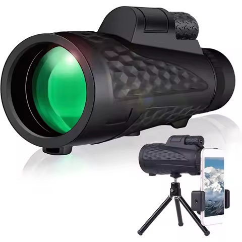 Monoculaire 12×50 IP66 BAK4 — pack ornithologie complet