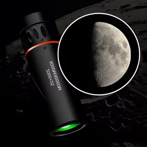 Monoculaire HD 25× format mini — observation oiseaux et camping