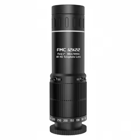Mini monoculaire 12×22 — format pocket pour camping et chasse