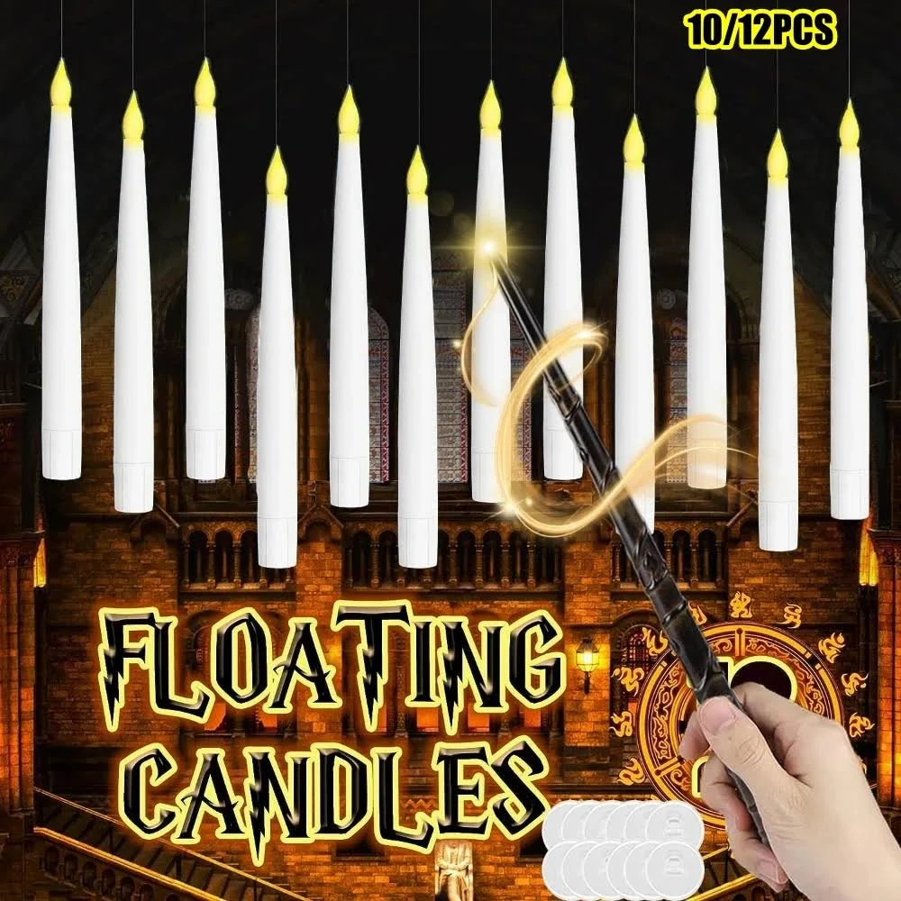 chandelle flottante magique