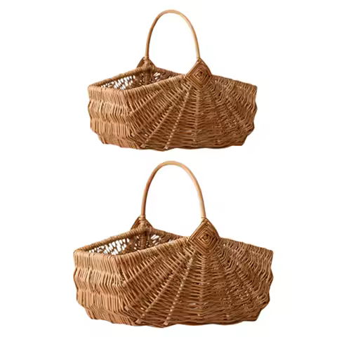 Panier en rotin pour enfants - Camping &amp; jouets