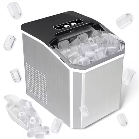 Machine à glaçons mini bureau forme balle 12 kg/24h