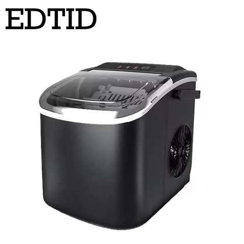 Machine à glaçons ronde 15kg/24h — UV stérilisation cylindrique