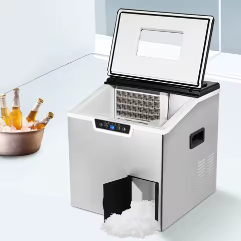 Machine 2-en-1 glace pilée + glaçons — 150-180W LCD auto