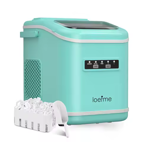 Machine à glaçons LOEFME 1,4 L 9 glaçons en 6 minutes