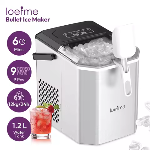 Machine à glaçons LOEFME — balle 12kg/24h camping cafés