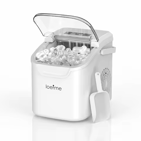 Glaçonnière comptoir LOEFME — 12kg/24h cycle 6 min