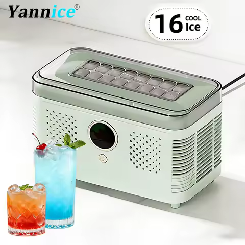 Machine à glaçons portable 12V/220V — 16 glaçons camping RV