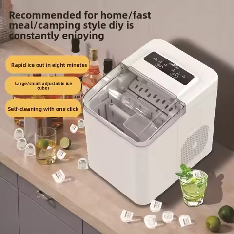 Mini machine à glaçons commerciale — multifonction dortoir été
