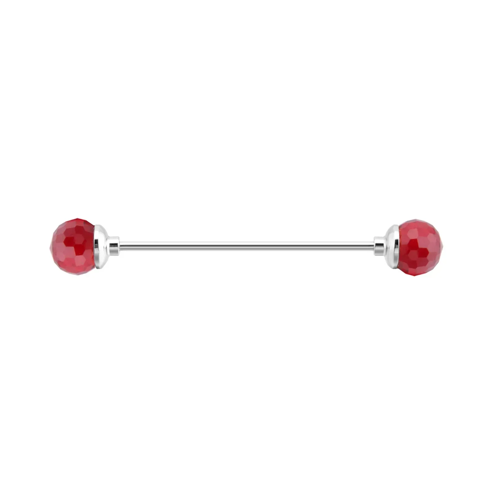 boucle d'oreille boule à facette
