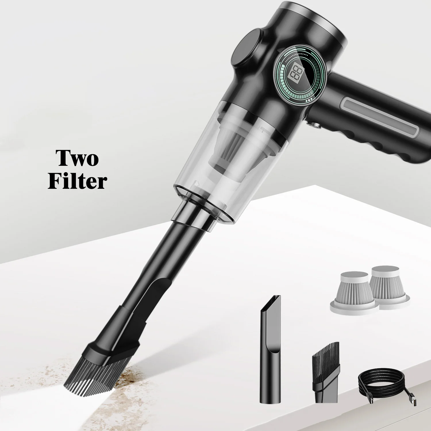 aspirateur à double filtre