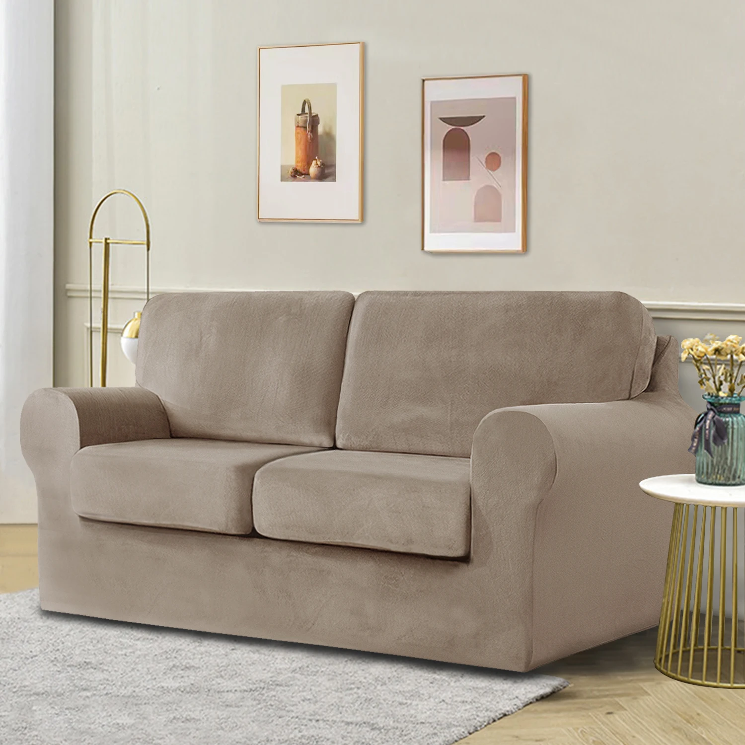 housse-canapé-2-places-beige