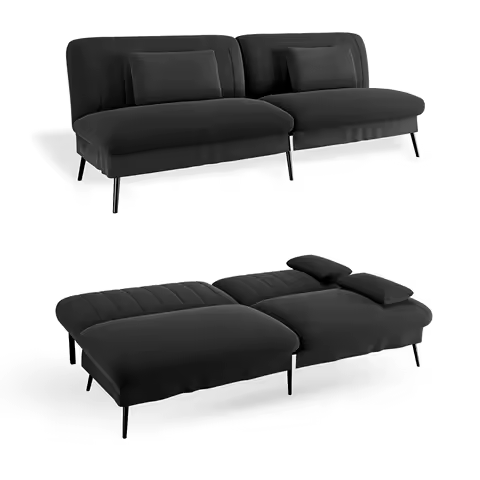 COMHOMA pliant 2 en 1 — canapé-lit fonction couchage