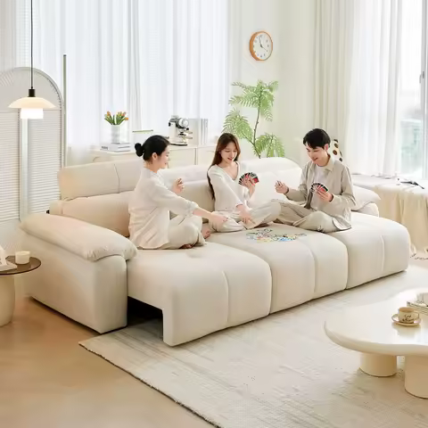 Canapé sectionnel convertible Linlamlim avec recline