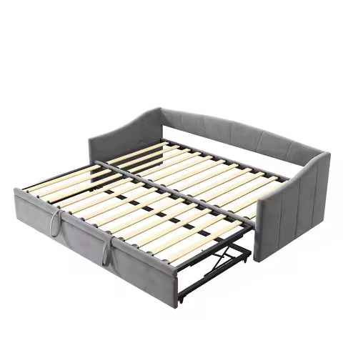 Canapé-lit double Rosahqnda 90/180×200 — extensible pliant