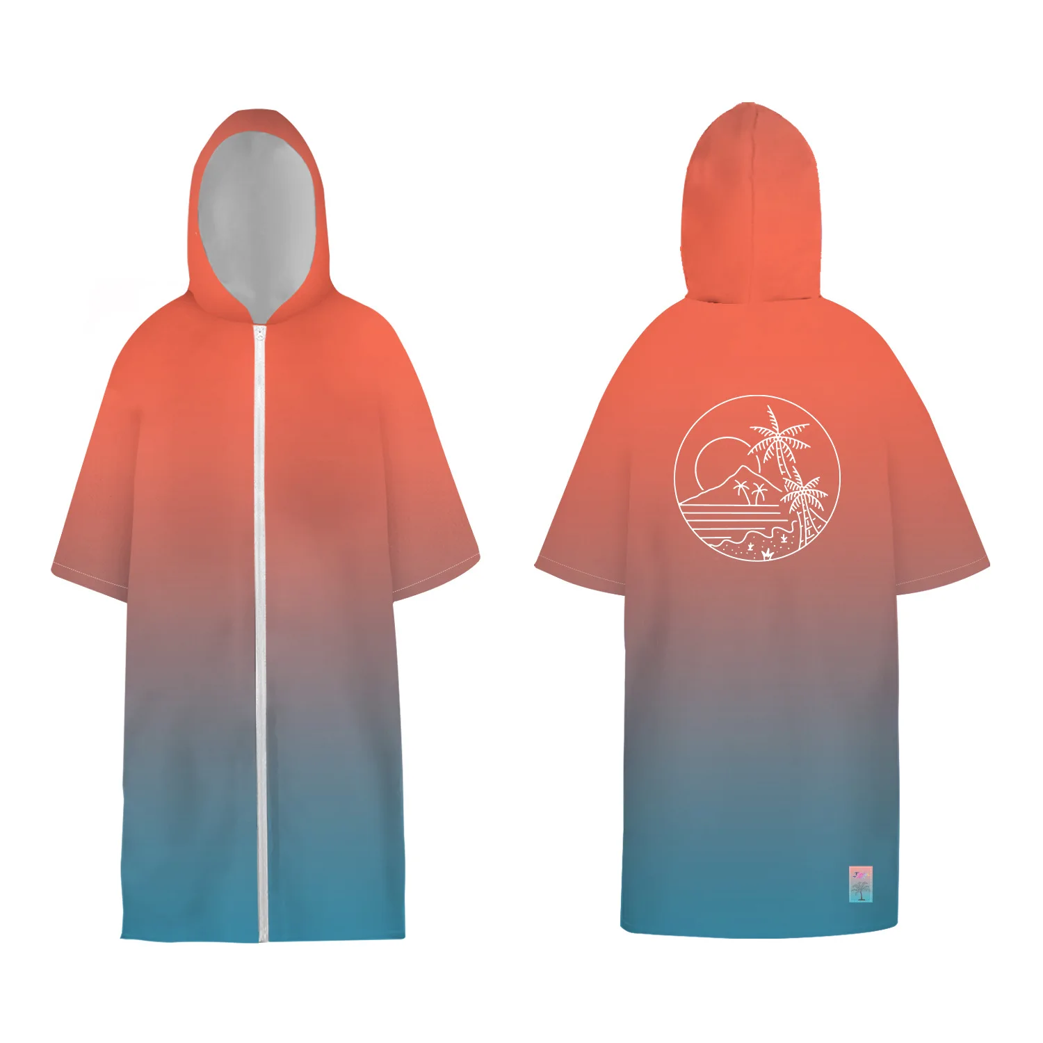 Poncho - poncho céleste