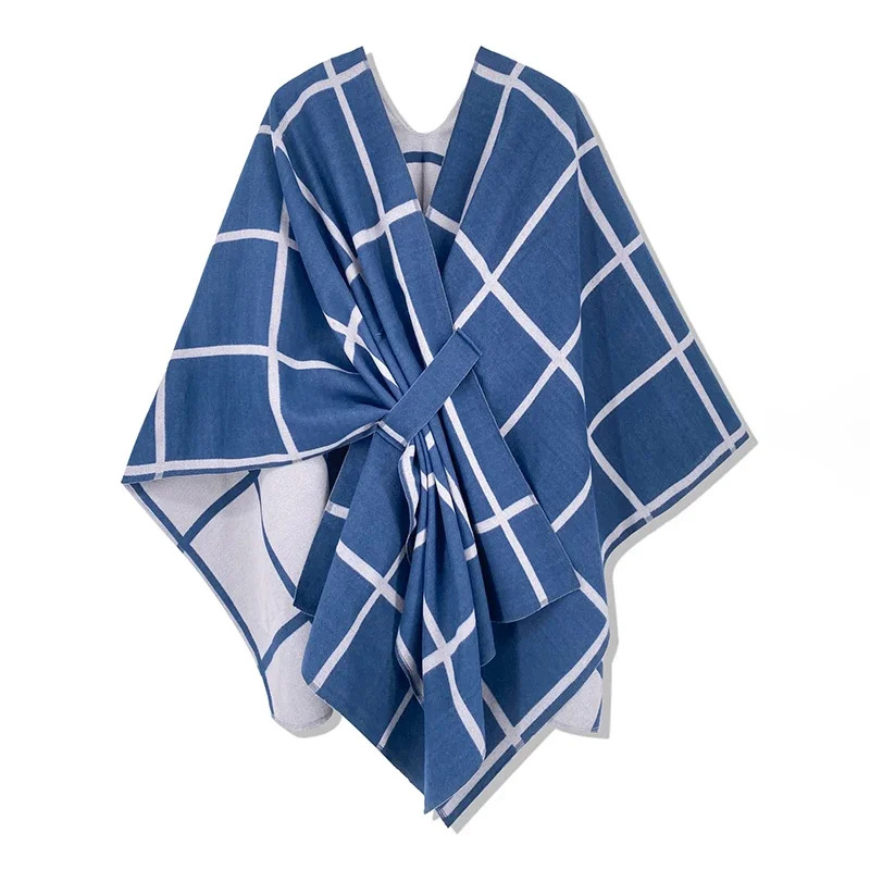 Poncho - poncho céleste